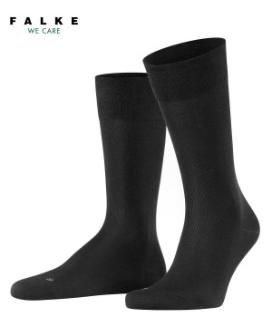 Falke Sensitive Malaga Socks Miesten Sukat Mustat | 53427UBQA