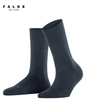 Falke Sensitive New York Socks Naisten Sukat Sininen | 25968KFDQ