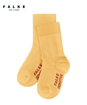 Falke Sensitive Socks Vauvan Sukat Keltainen | 27109ICAJ