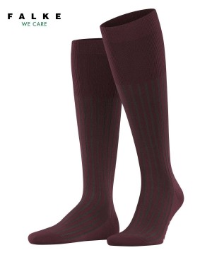 Falke Shadow Knee-high Socks Miesten Sukat Punainen | 72563YOHJ