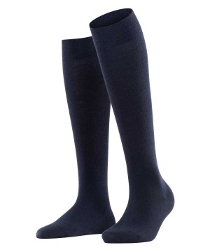 Falke Softmerino Knee-high Socks Naisten Sukat Sininen | 70284HLGN