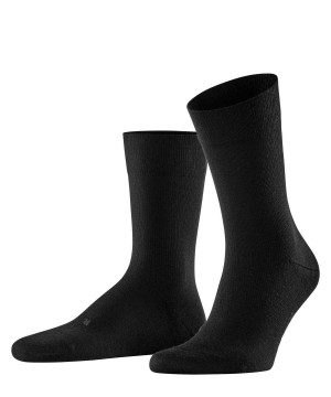 Falke Stabilizing Wool Everyday Socks Miesten Sukat Mustat | 89135BQHT