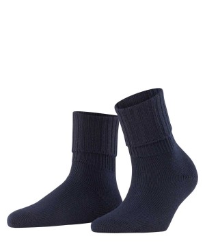 Falke Striggings Rib Boot socks Naisten Sukat Sininen | 30495LPKV