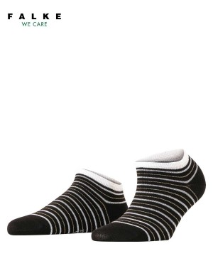 Falke Stripe Shimmer Sneaker Socks Naisten Sukat Mustat | 61239GZYN