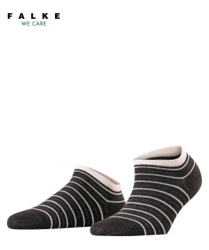 Falke Stripe Shimmer Sneaker Socks Naisten Sukat Harmaat | 54738OFTP