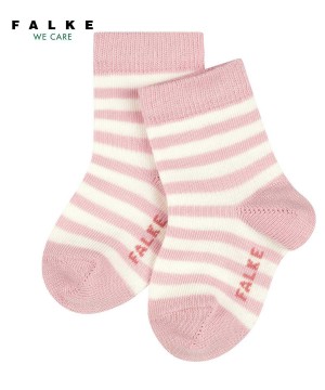 Falke Stripe Socks Vauvan Sukat Pinkki | 35109TRCW