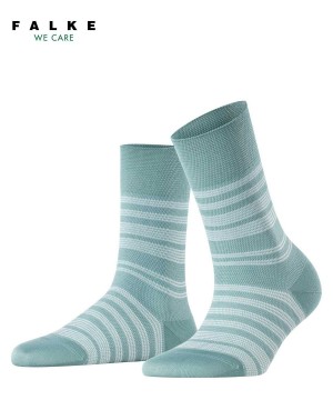 Falke Sunset Stripe Socks Naisten Sukat Vihreä | 54086DJYH