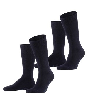 Falke Swing 2-Pack Socks Miesten Sukat Sininen | 09431IUZS