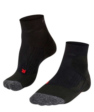 Falke TE2 Short Tennis Short sock Naisten Sports Socks Mustat | 60789IJNK