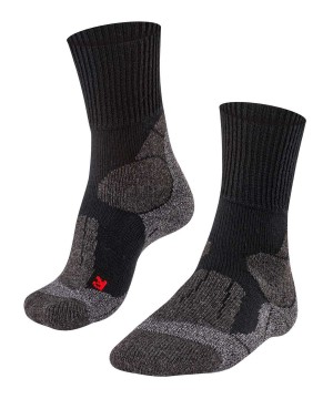 Falke TK1 Adventure Trekking Socks Miesten Sukat Mustat | 84372QSFU