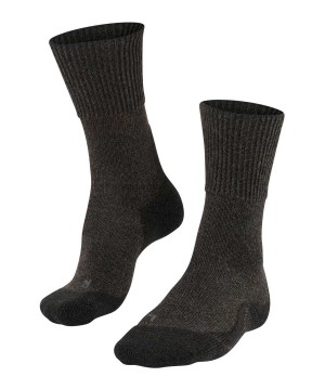 Falke TK1 Adventure Wool Trekking Socks Naisten Sports Socks Harmaat | 59462PINO