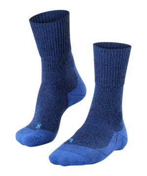 Falke TK1 Adventure Wool Trekking Socks Miesten Sukat Sininen | 16748CHYL