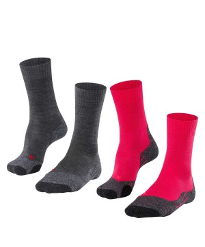 Falke TK2 Explore 2-Pack Socks Naisten Sports Socks Multicolored | 12936DECF