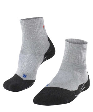 Falke TK2 Explore Cool Short Trekking Short sock Miesten Sukat Harmaat | 85379DNBW