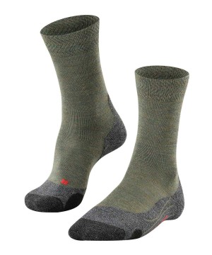 Falke TK2 Explore Melange Trekking Socks Miesten Sukat Vihreä | 17692AHIL