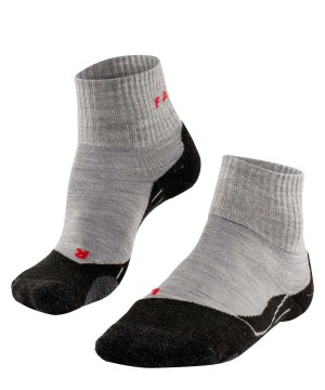 Falke TK2 Explore Short Trekking Short sock Naisten Sports Socks Harmaat | 51709NHFX