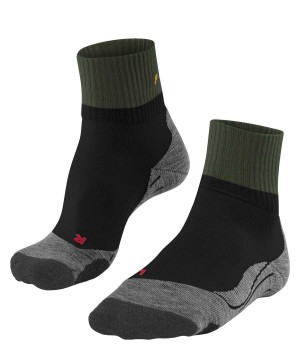 Falke TK2 Explore Short Trekking Short sock Miesten Sukat Mustat | 74910QDTV