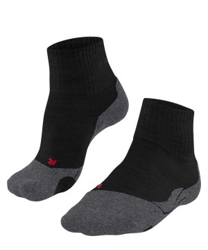 Falke TK2 Explore Short Trekking Short sock Miesten Sukat Mustat | 74109QJMK