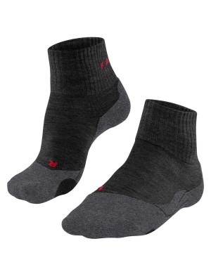 Falke TK2 Explore Short Trekking Short sock Miesten Sukat Harmaat | 74865WZFM