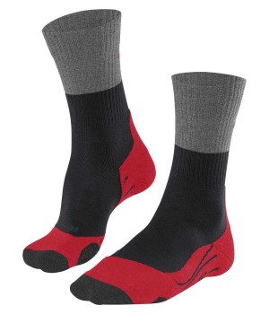 Falke TK2 Explore Trekking Socks Miesten Sukat Mustat | 14765TCUO