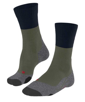 Falke TK2 Explore Trekking Socks Miesten Sukat Vihreä | 19402AURC