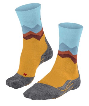 Falke TK2 Explore Trekking Socks Naisten Sports Socks Keltainen | 76135ITUW