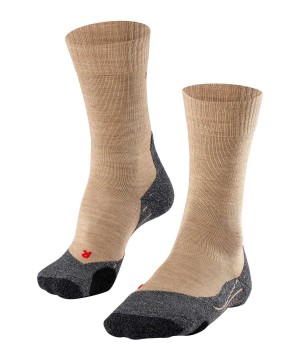 Falke TK2 Explore Trekking Socks Naisten Sports Socks Beige | 98421IRHT