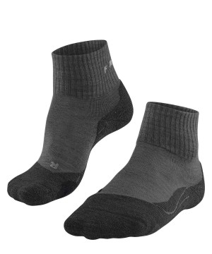 Falke TK2 Explore Wool Short Trekking Short sock Naisten Sports Socks Harmaat | 32907HXAP