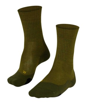 Falke TK2 Explore Wool Trekking Socks Miesten Sukat Vihreä | 51493HWGM