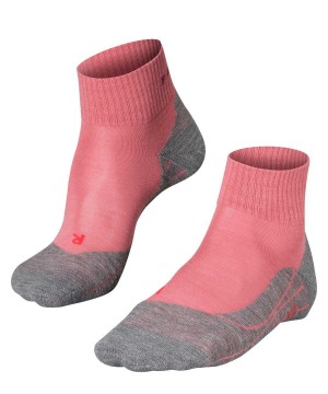 Falke TK5 Wander Short Trekking Short sock Naisten Sports Socks Punainen | 68524NWXF