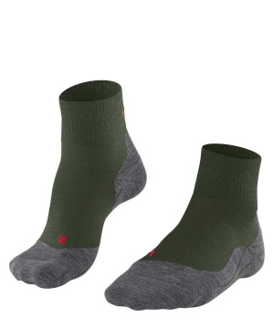 Falke TK5 Wander Short Trekking Short sock Naisten Sports Socks Vihreä | 96230FHPK