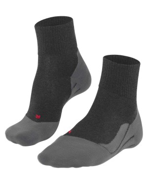 Falke TK5 Wander Wool Short Trekking Short sock Naisten Sports Socks Harmaat | 96178YLSM