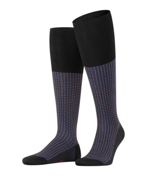 Falke Uptown Tie Knee-high Socks Miesten Sukat Mustat | 32691YOWB