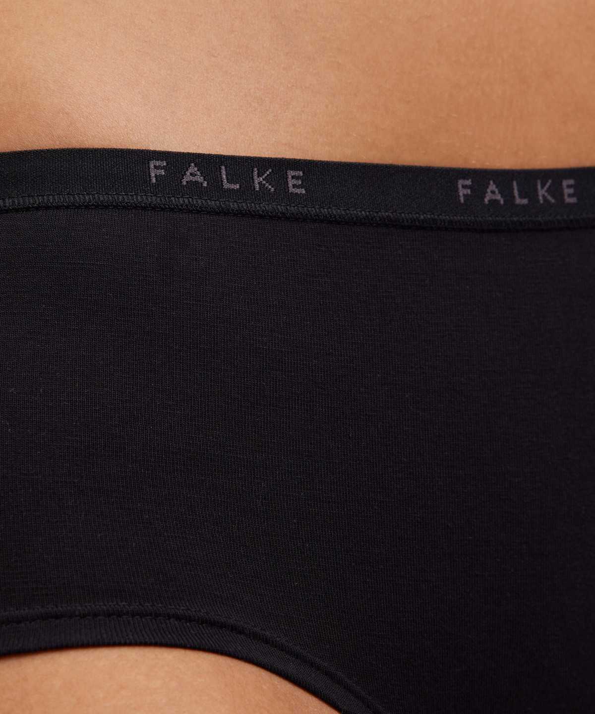 Falke 2-Pack Hipster Daily Comfort Naisten Panties & Slips Mustat | 12805LJPB