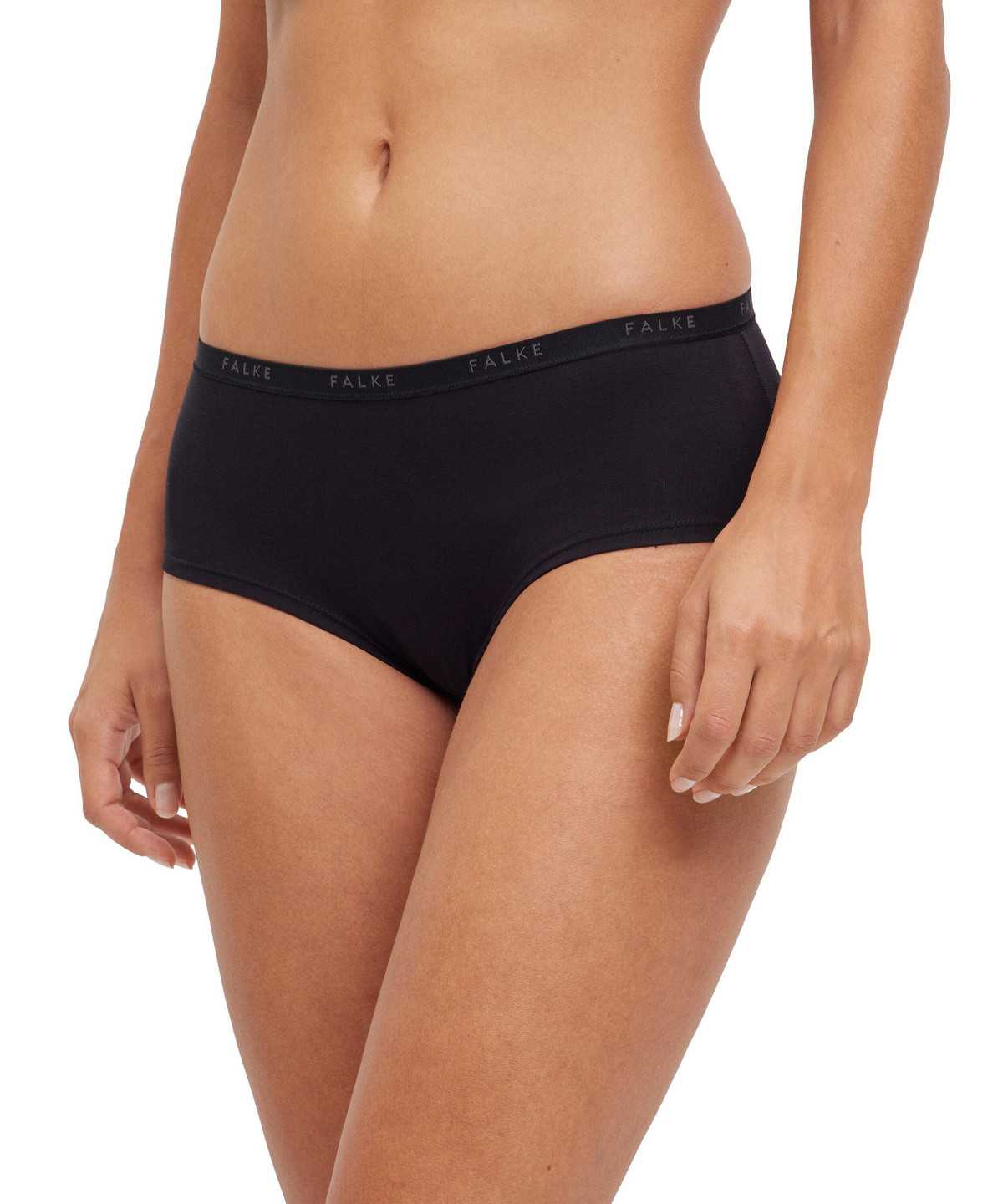 Falke 2-Pack Hipster Daily Comfort Naisten Panties & Slips Mustat | 12805LJPB