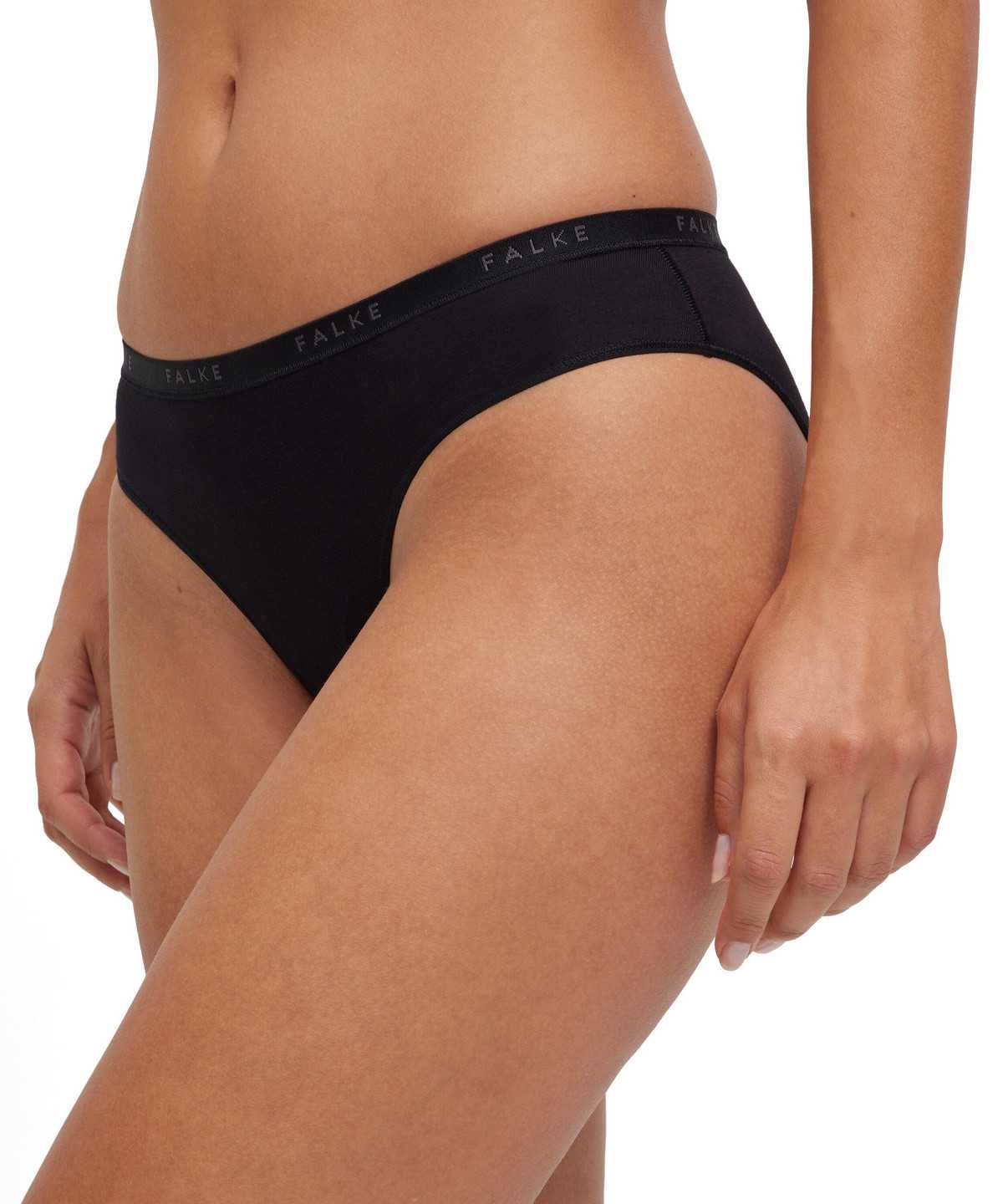 Falke 2-Pack Slip Daily Comfort Naisten Panties & Slips Mustat | 49857UQXK