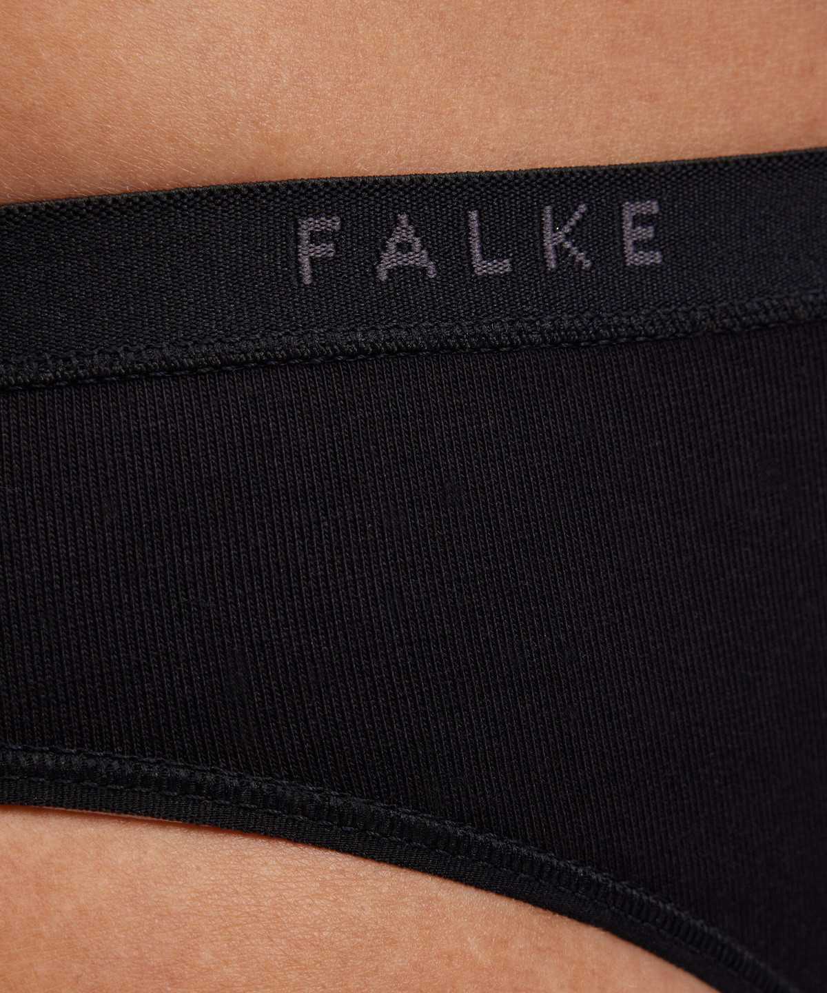 Falke 2-Pack Thong Daily Comfort Naisten Panties & Slips Mustat | 70352ZBCK