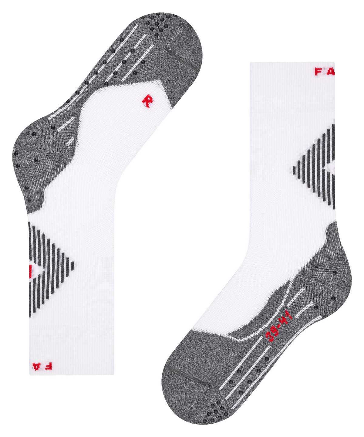 Falke 4GRIP Stabilizing Socks Miesten Sukat Valkoinen | 87902TVOE