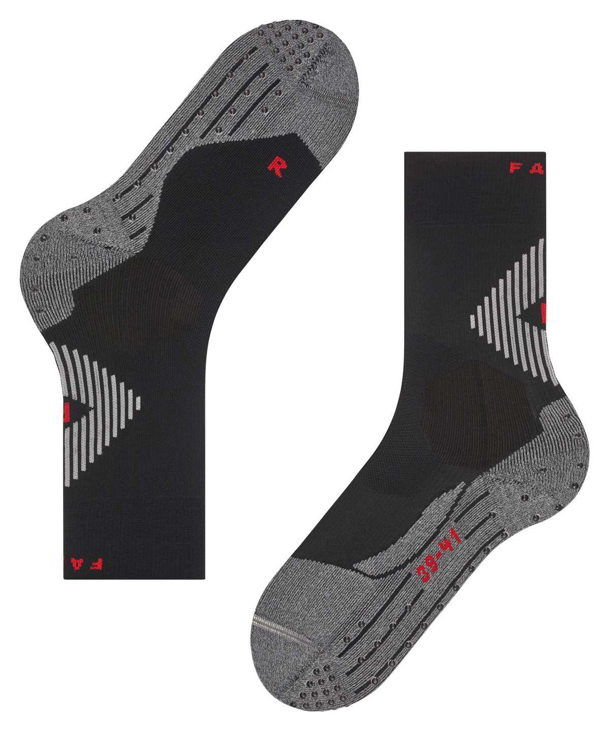 Falke 4GRIP Stabilizing Socks Miesten Sukat Mustat | 34690OUYV