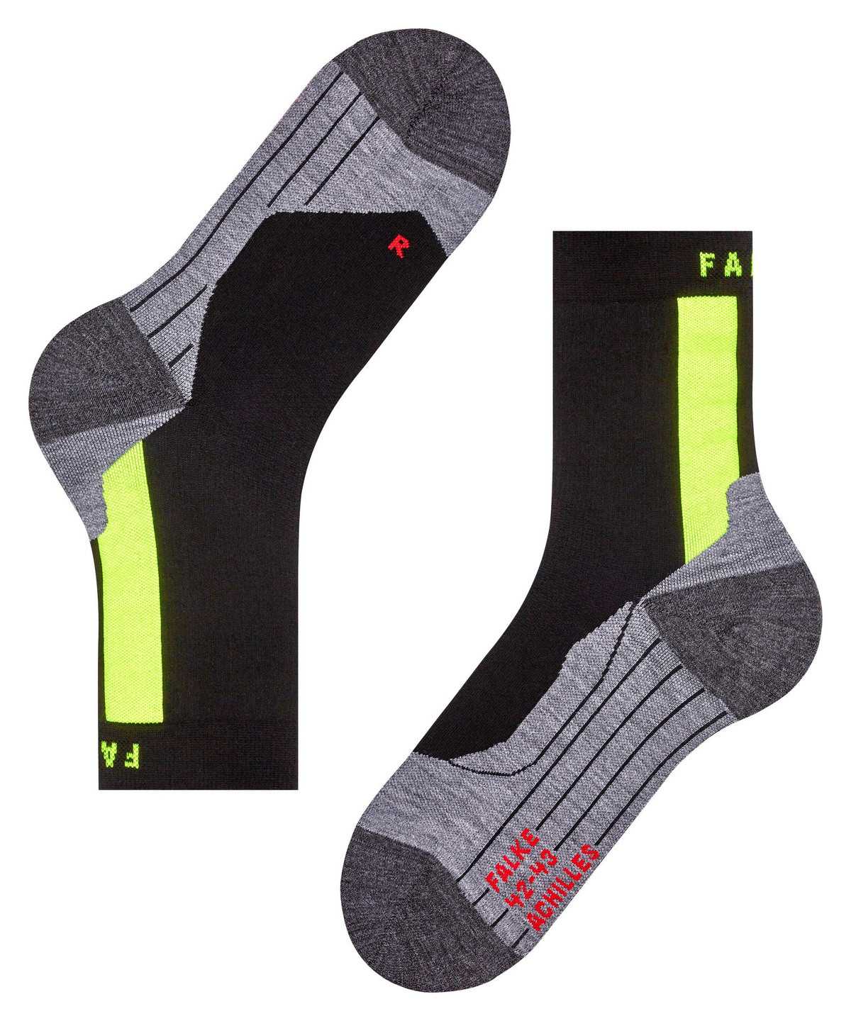 Falke Achilles Socks Health Miesten Sukat Mustat | 84375SKFX