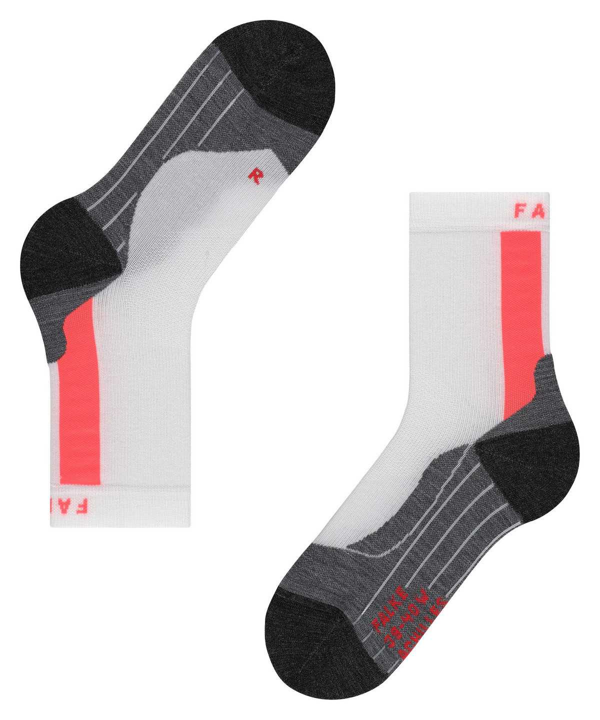 Falke Achilles Socks Health Naisten Sports Socks Valkoinen | 95407TLWC