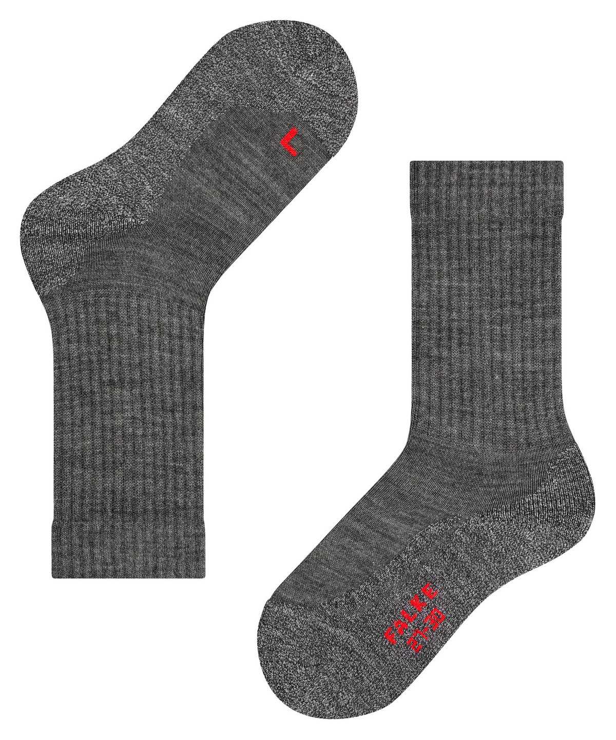 Falke Active Warm Socks Lasten Sukat Harmaat | 06713AGBM