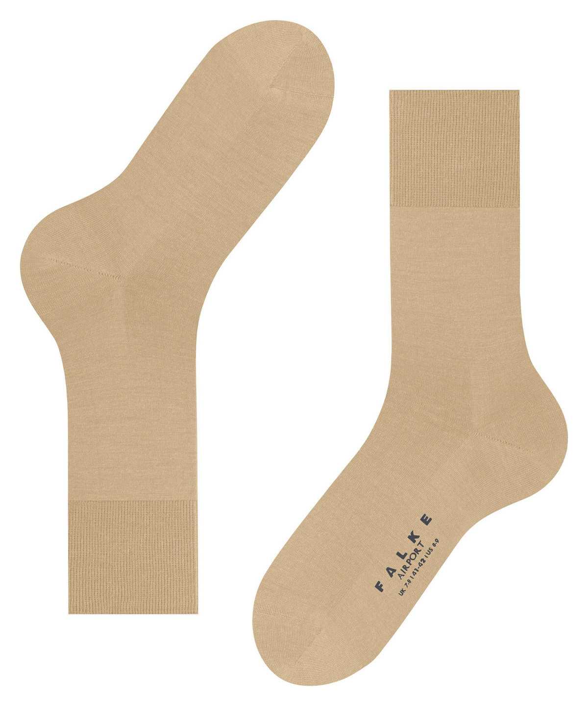 Falke Airport Socks Miesten Sukat Beige | 73041FTLA