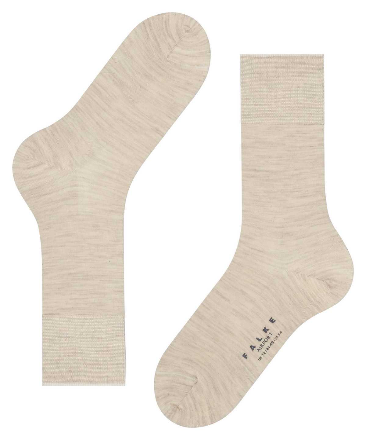 Falke Airport Socks Miesten Sukat Beige | 96148EMRK