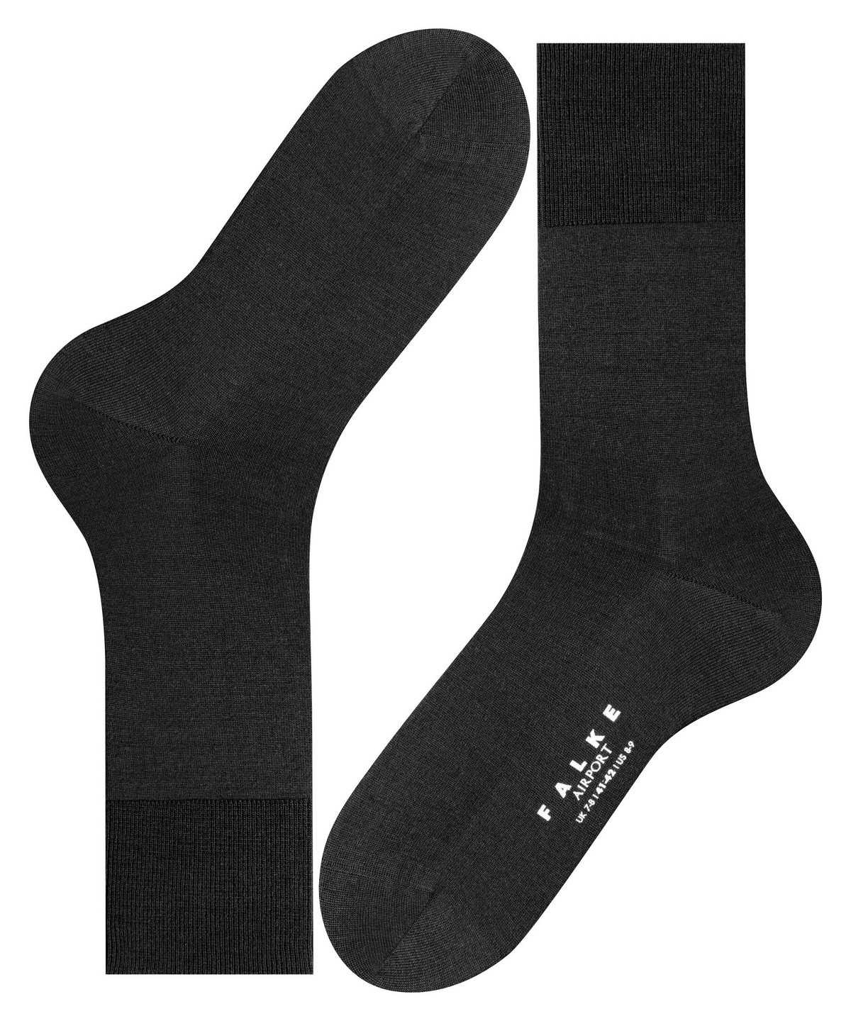 Falke Airport Socks Miesten Sukat Mustat | 68974HCOS