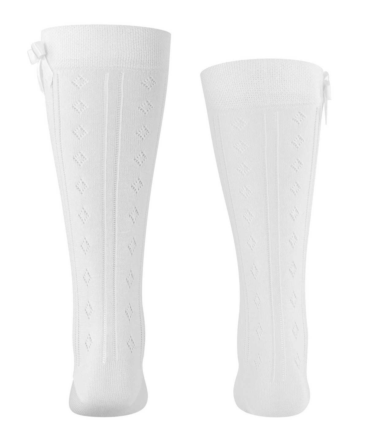 Falke Ajour Knee-high Socks Lasten Sukat Valkoinen | 04538HJBN