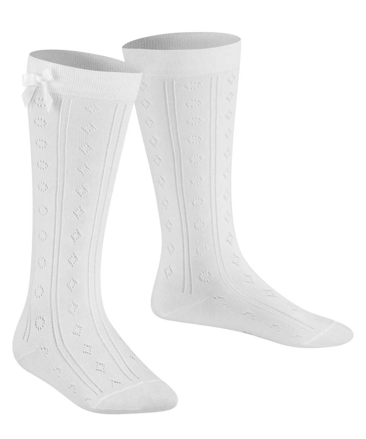 Falke Ajour Knee-high Socks Lasten Sukat Valkoinen | 04538HJBN