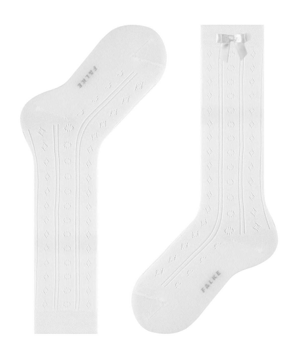 Falke Ajour Knee-high Socks Lasten Sukat Valkoinen | 04538HJBN