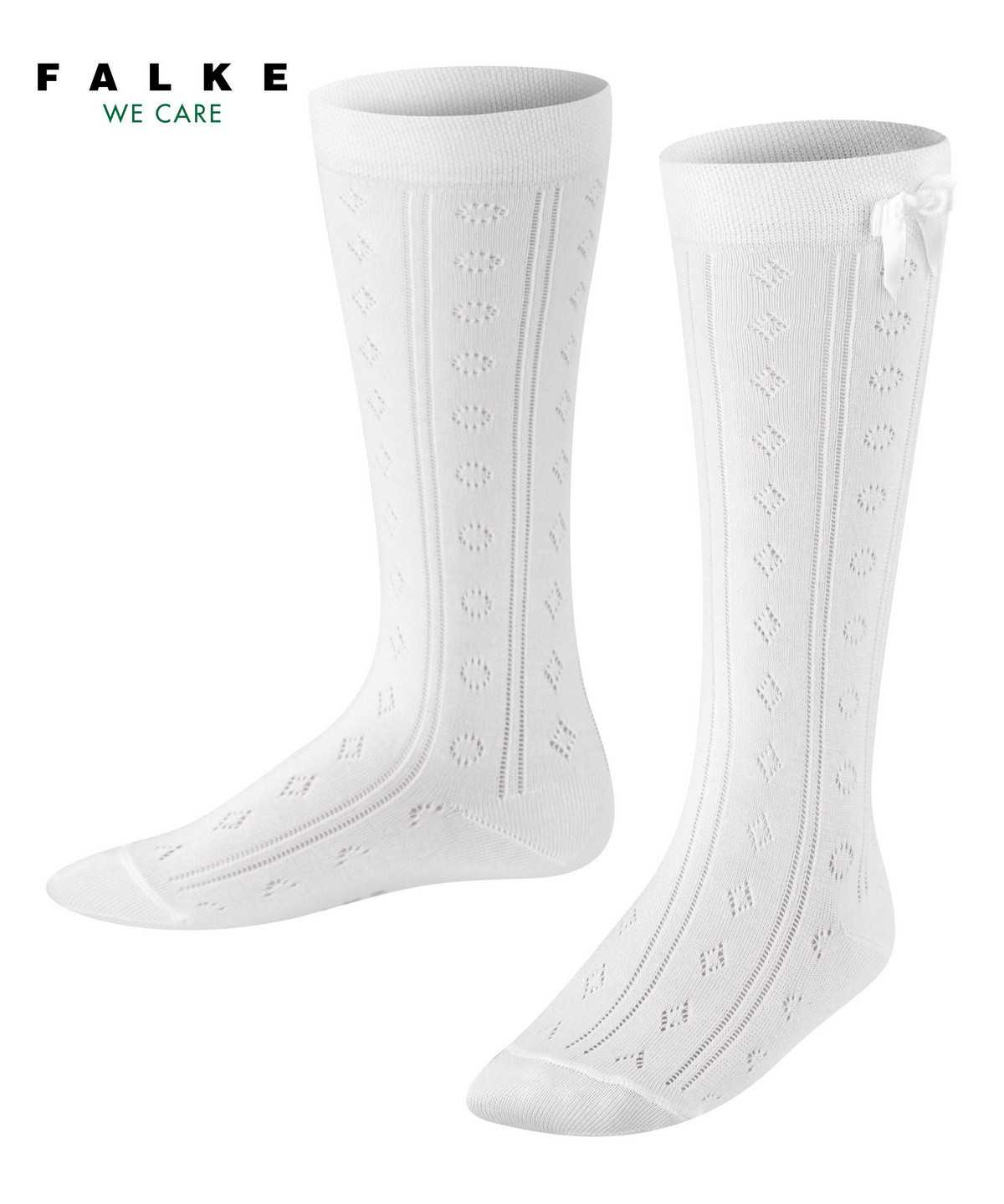 Falke Ajour Knee-high Socks Lasten Sukat Valkoinen | 04538HJBN