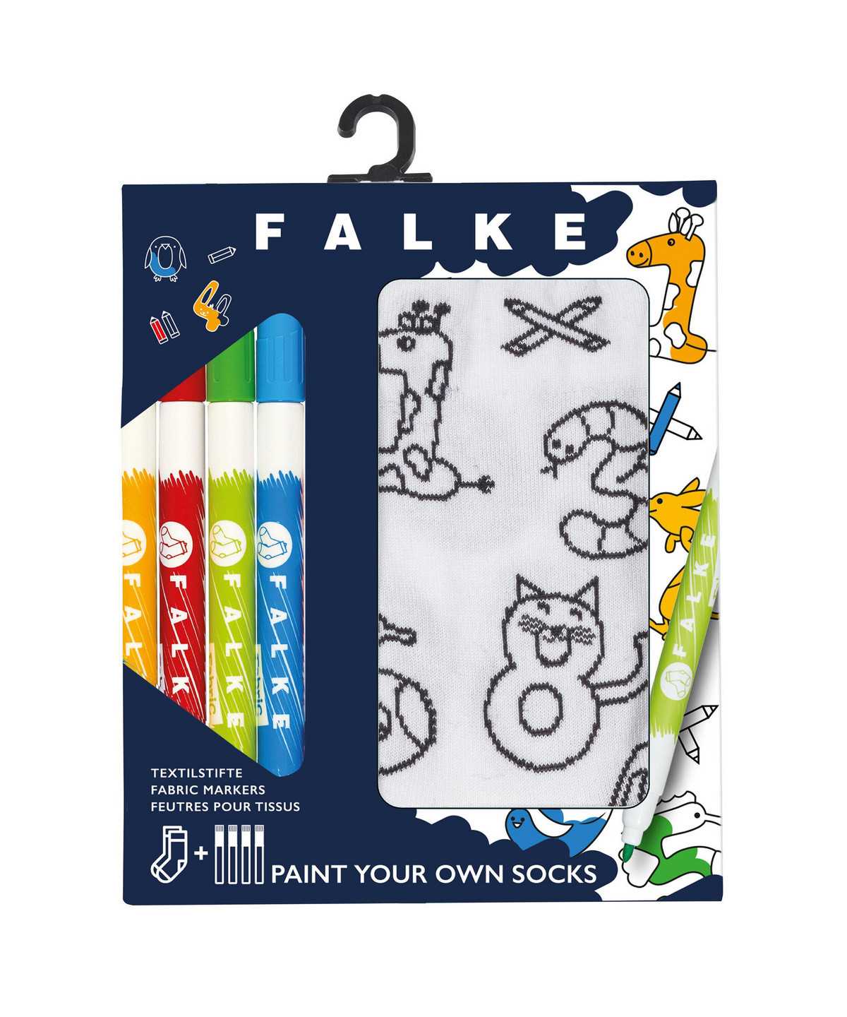 Falke Animal Number Paint Set Socks Lasten Sukat Valkoinen | 64320IPZX